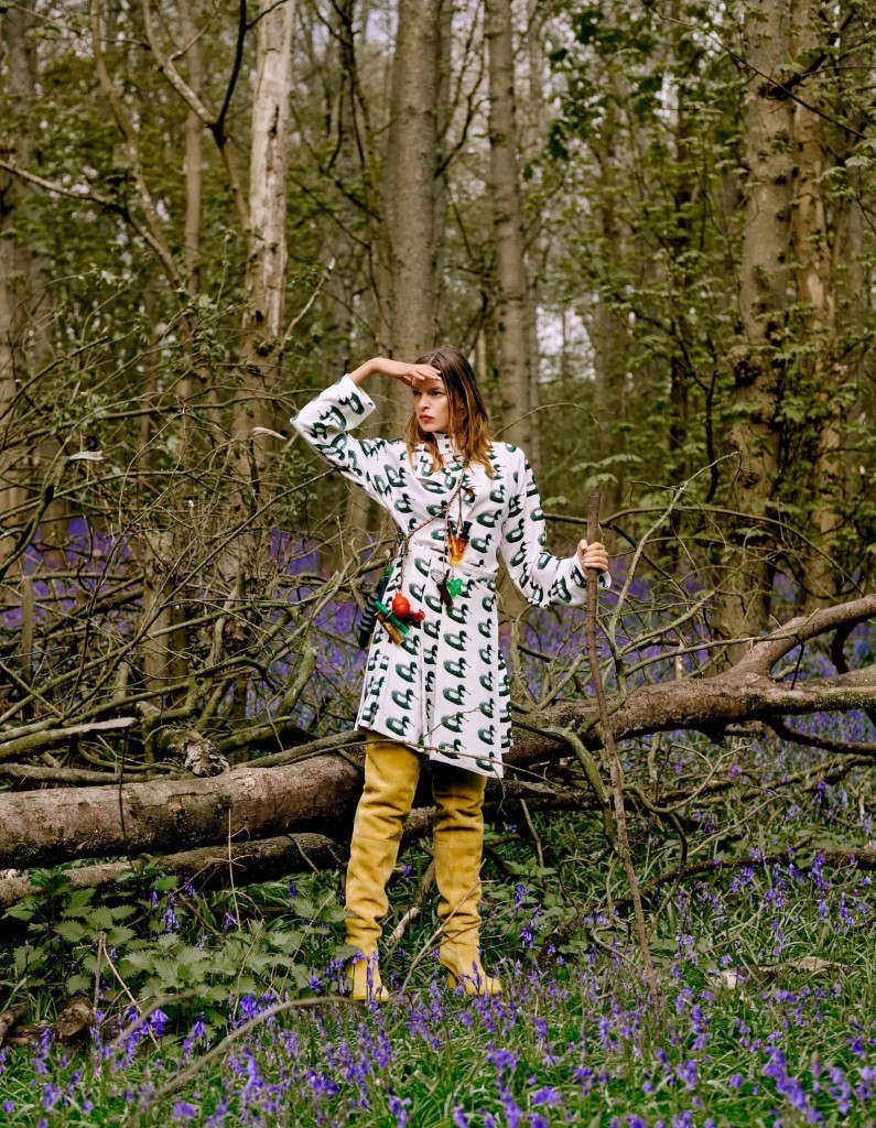 Editorial »Lay Of The Land« shot by Scott Trindle for British Vogue-7