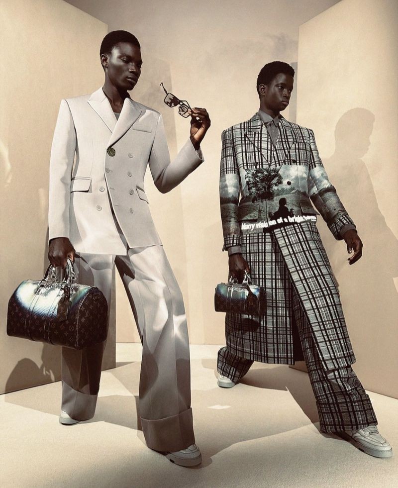 Louis Vuitton Men's F:W 23 Campaign photographed by Paul Kooiker-7