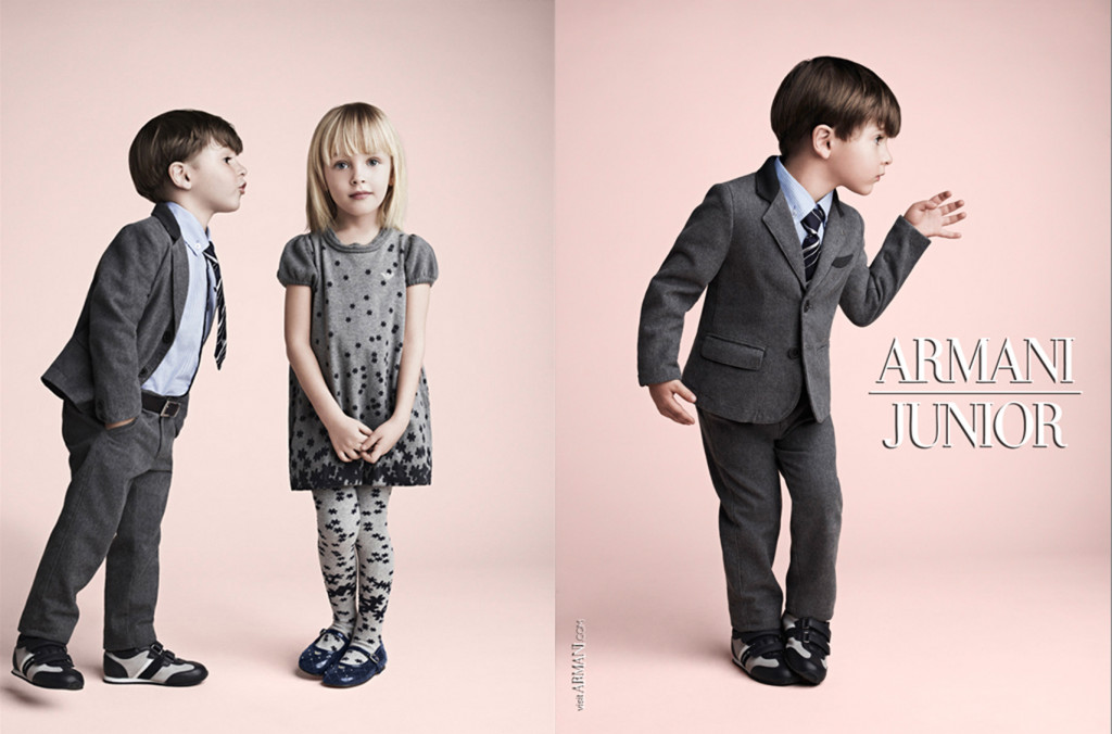 ARMANI JUNIOR FW 12-13 CAMPAIGN