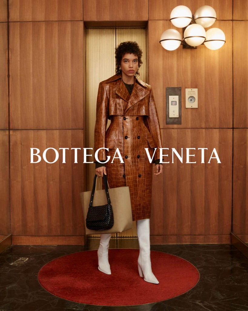 Louise & Maria Thornfeldt shoots Bottega Veneta Winter 2023 Campaign-7