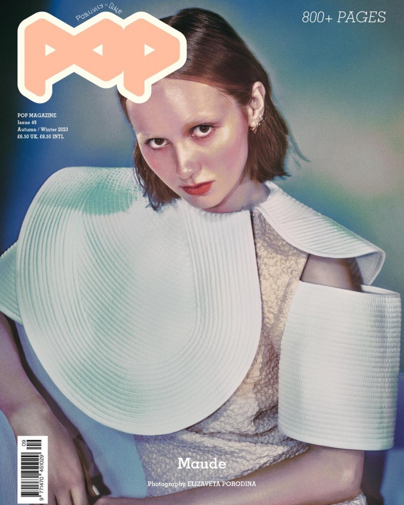 Cover and editorial for POP Magazine photographed by Elizaveta Porodina-1