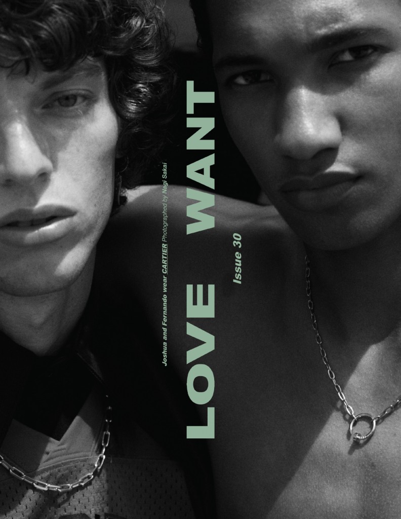 Photographer Nagi Sakai for Love Want Issue #30 Cover Story Fet. Joshua Seth & Fernando Albaladejo-1