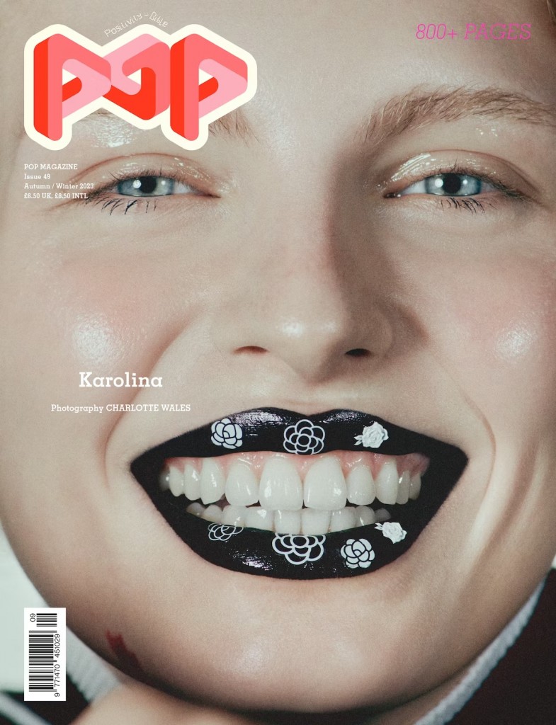 Pop Magazine cover with Karolina Spakowski by Charlotte Wales-2