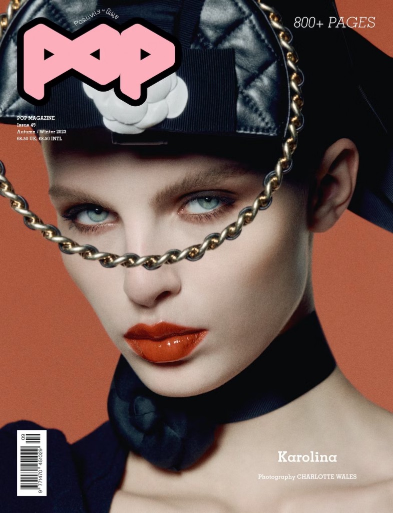 Pop Magazine cover with Karolina Spakowski by Charlotte Wales-3
