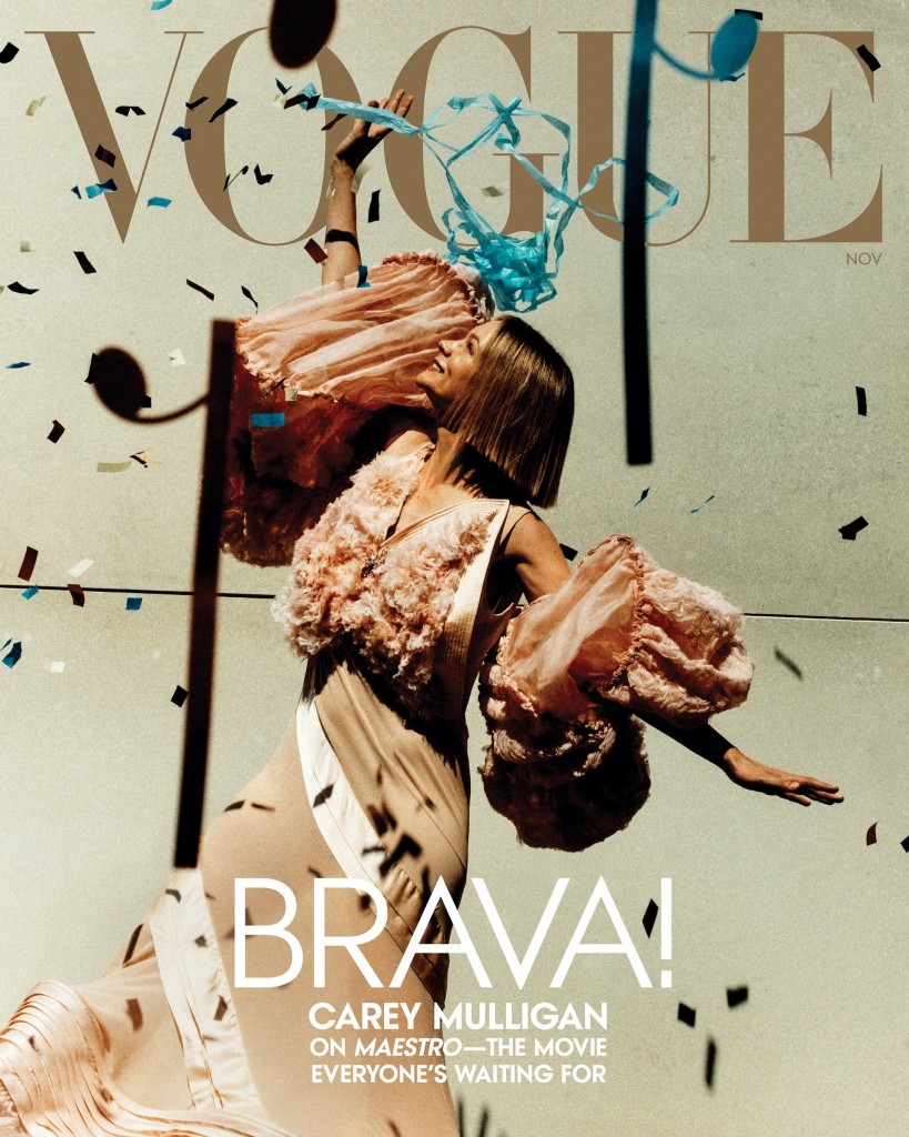 Carey Mulligan for American Vogue November cover story shot by Jack Davison-1