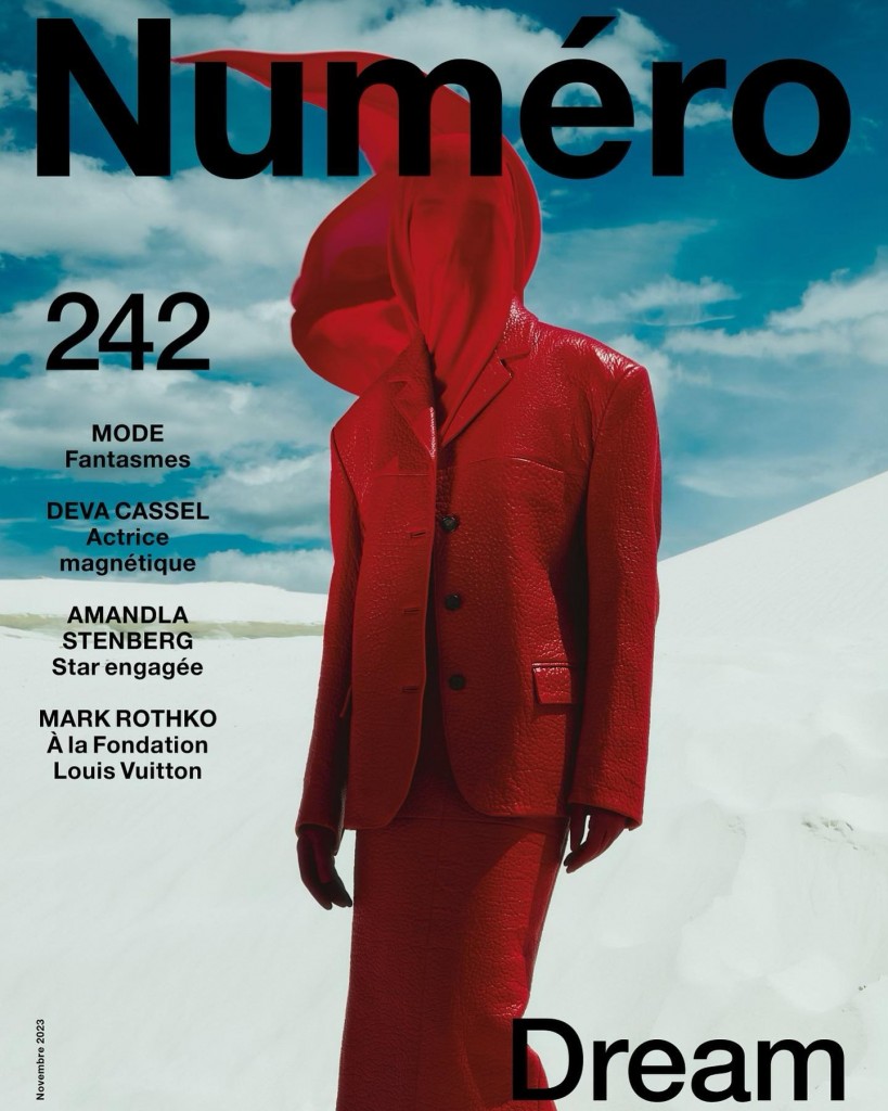 Numéro France #242 November 2023 covers & editorial shot by Sofia Sanchez and Mauro Mongiello-1