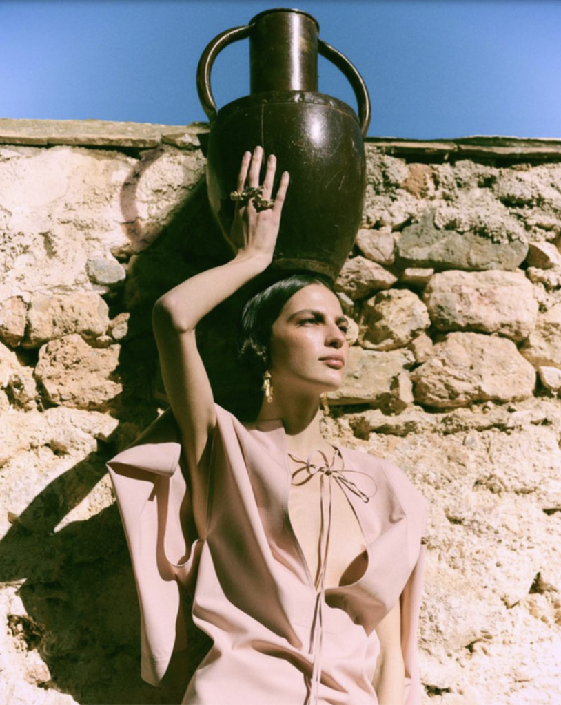 Fashion editorial »Rebel Rebel« shot by Thanassis Krikis for Vogue Greece-1